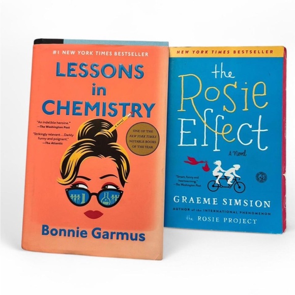 Two books listing: The Rosie Effect and Lesson in Chemistry - Picture 1 of 3